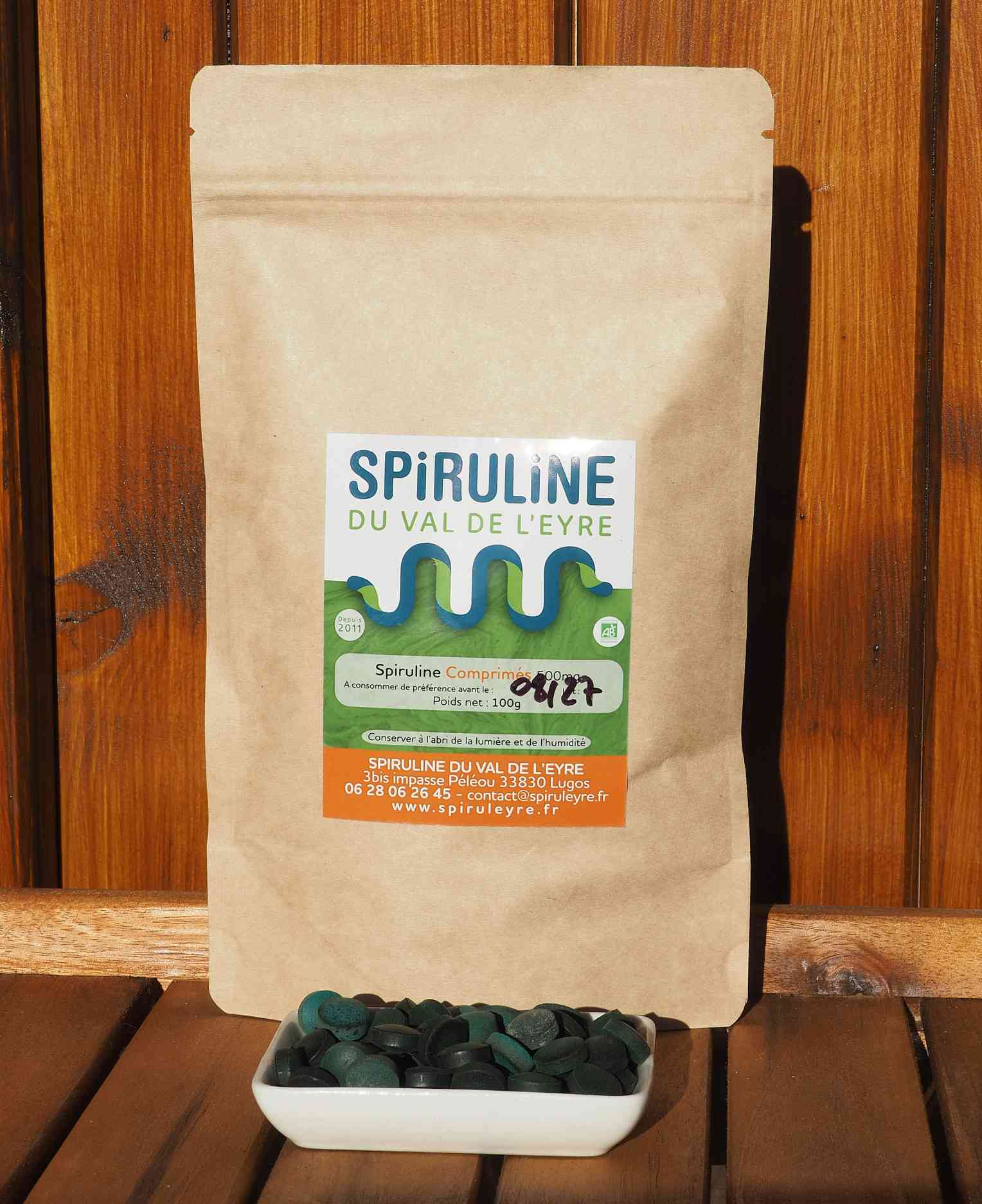 Spiruline comprimés 100 g